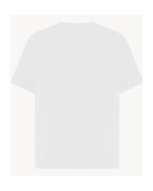 The Row White Florie Top