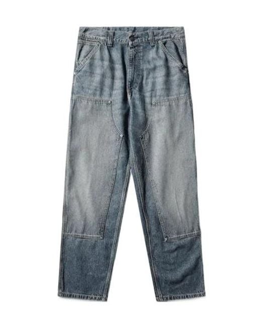 Carhartt Blue Og Double Knee Work Jeans for men