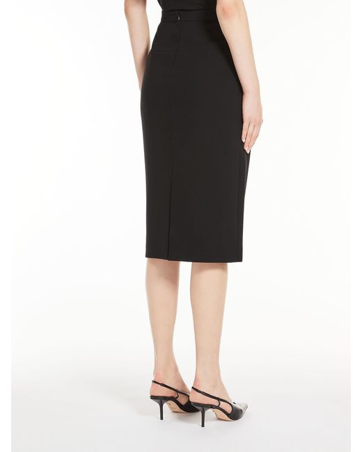 Max Mara Black Skipper Pencil Skirt