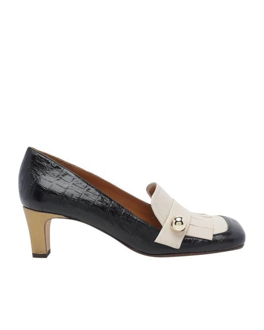 Chie Mihara Brown Square-Toe High Heels