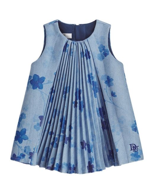 Dior Blue Baby Flared Dress