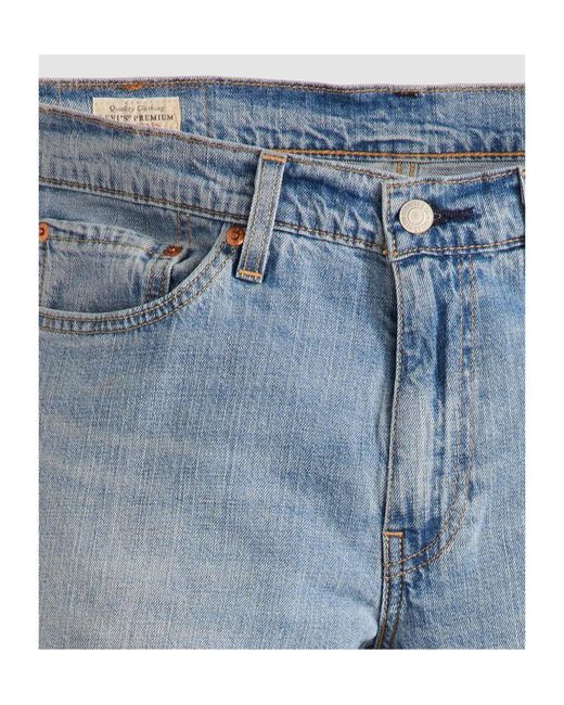 Levi's Blue 511 Logo Patch Slim-Fit Jeans for men