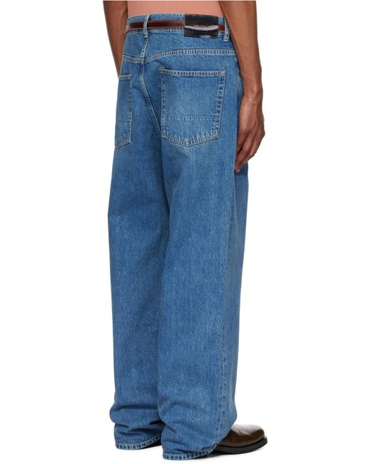 Our Legacy Blue Multi-Pocket Jeans for men