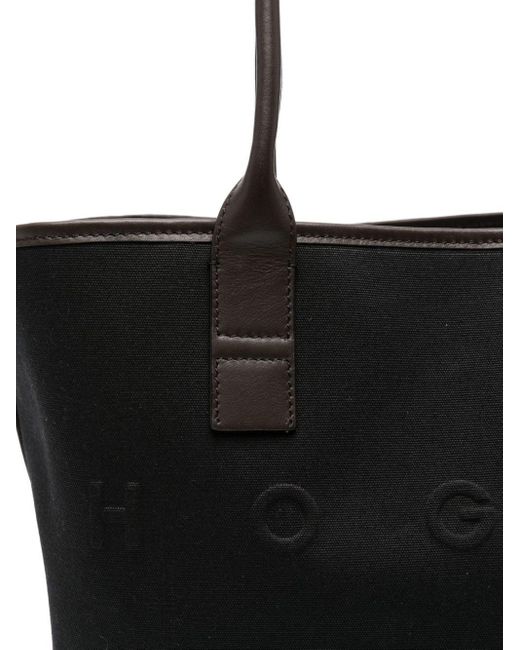 Hogan Black Double Handle Tote Bag