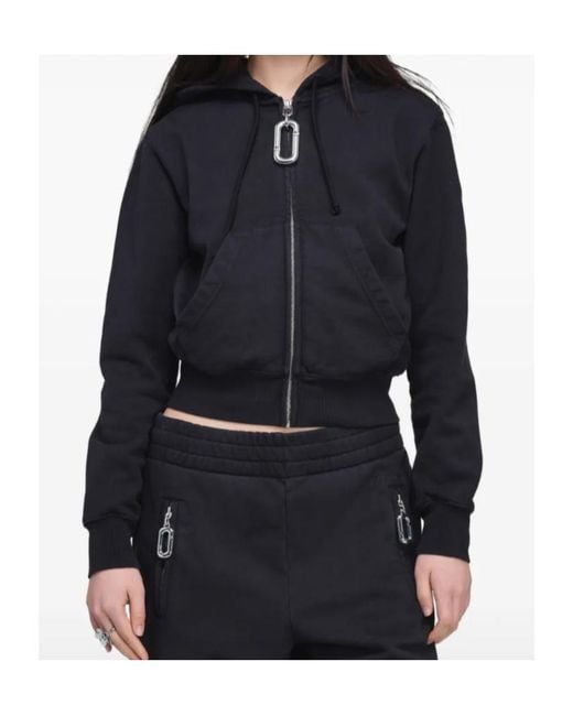 Marc Jacobs Blue Pop J Zip-Up Hoodie
