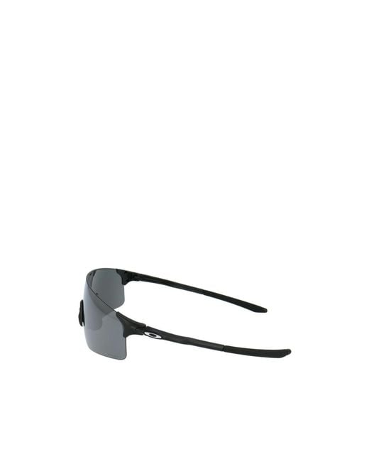 Oakley Gray Evzero Blades Shield Sunglasses for men