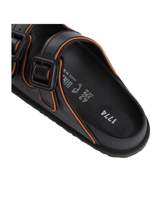 Birkenstock Black 1774 Arizona Leather for men