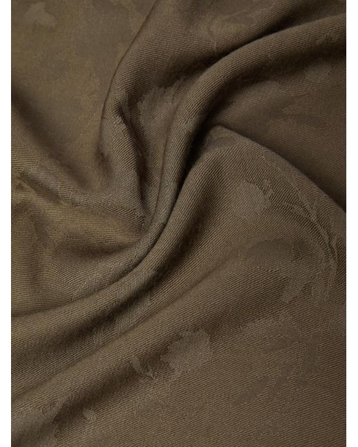 Weekend by Maxmara Natural Jacquard Wool Stole