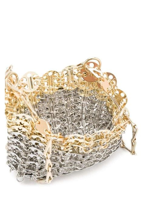 Rabanne Natural 1969 Skyline Nano Shoulder Bag