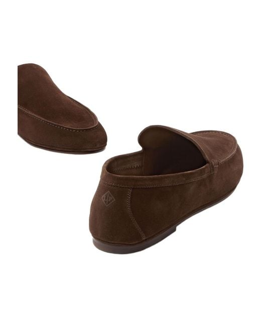 Loro Piana Brown Summer Anton Walk Loafer for men