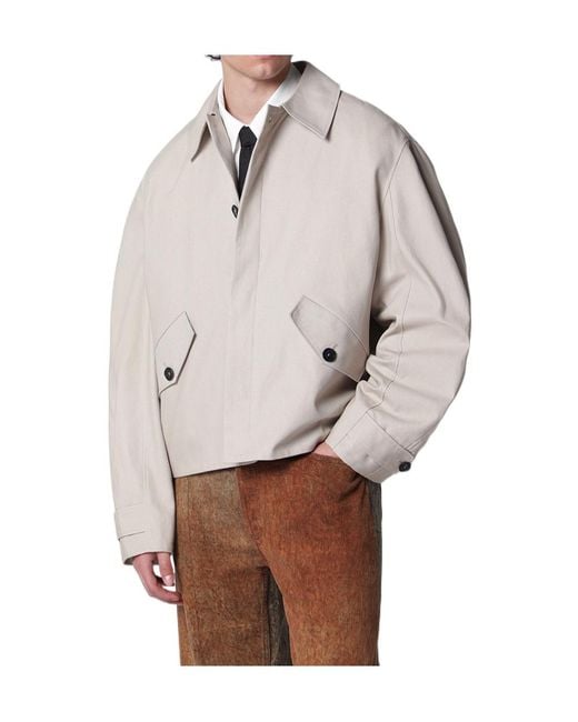 Séfr Gray Séfr Cosme Boxy Jacket for men