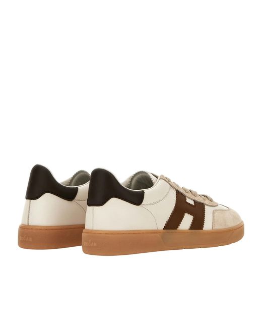 Hogan Multicolor Low-Top Sneakers With Suede And Smooth Texture for men