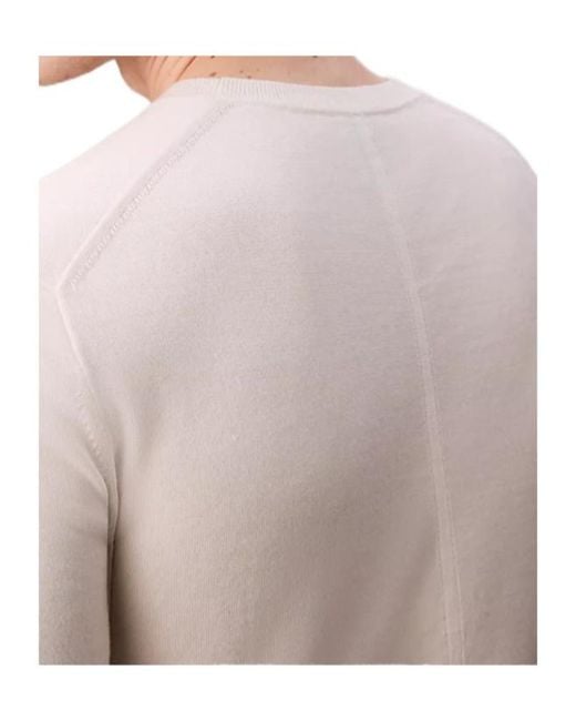 Calvin Klein White Fine Knit Short-Sleeve T-Shirt for men