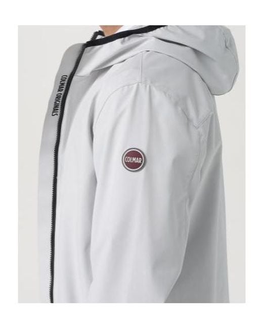 Colmar Blue Hooded Jacket for men