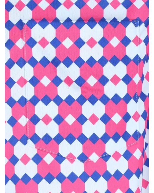 Comme des Garçons Blue Collared Shirt for men
