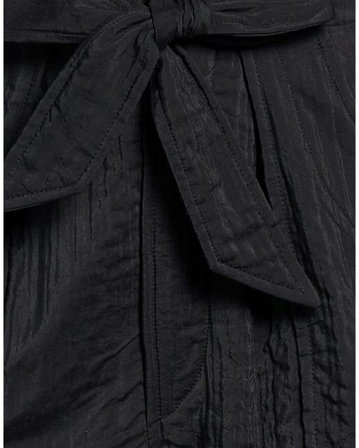 Isabel Marant Black Solid Straight Pants