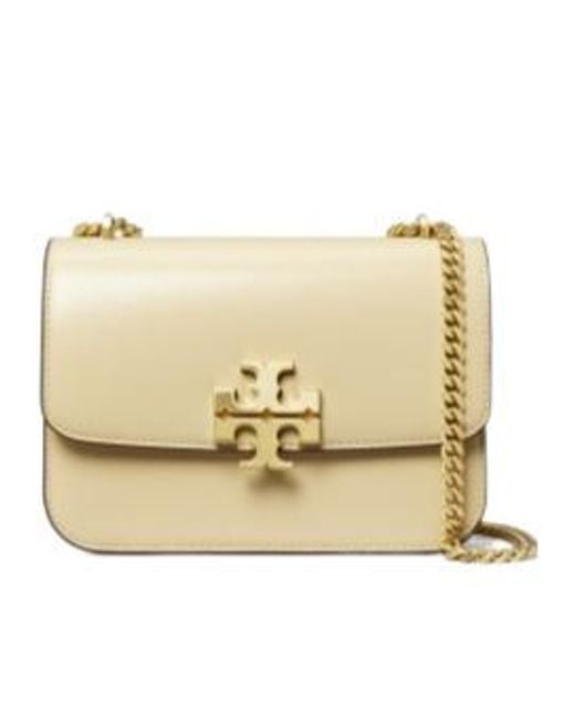 Tory Burch Natural Bags Eleanor Logo Plaque Small Shoulder Bag