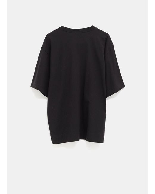 Dries Van Noten Black Crew Neck Short-Sleeved T-Shirt