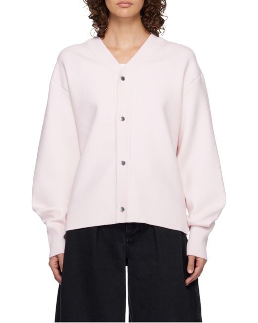 Jacquemus Pink The Doppio Button-Up Cardigan for men