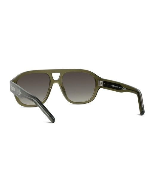Givenchy Multicolor Eyewear Pilot Frame Sunglasses for men