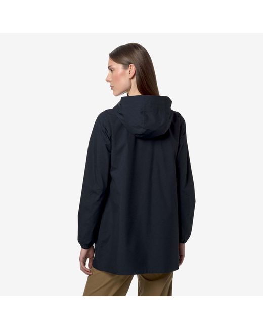 K-Way Blue Sophie Stretch Dot Jacket