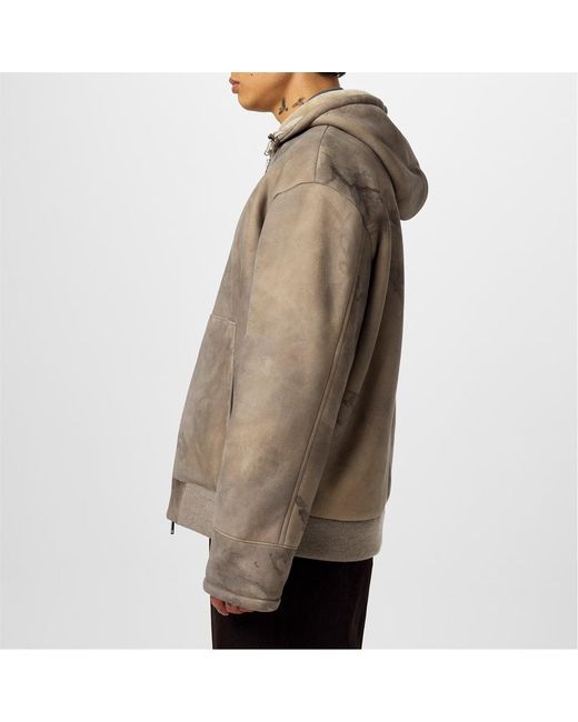 Prada Gray Caban Jacket for men