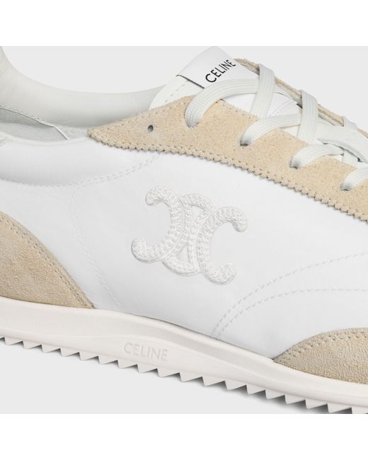 Céline White Racer Sneaker for men