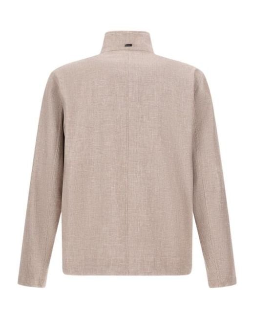 Herno Multicolor Button Jacket for men