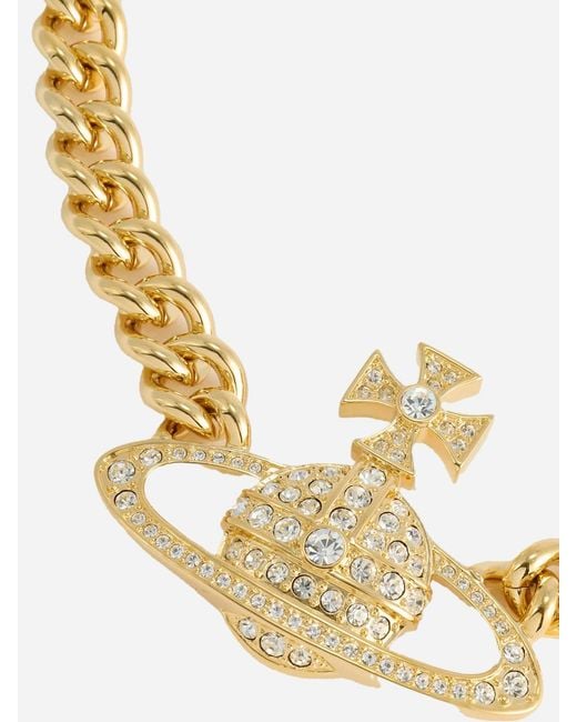 Vivienne Westwood Metallic Neysa Chain Necklace