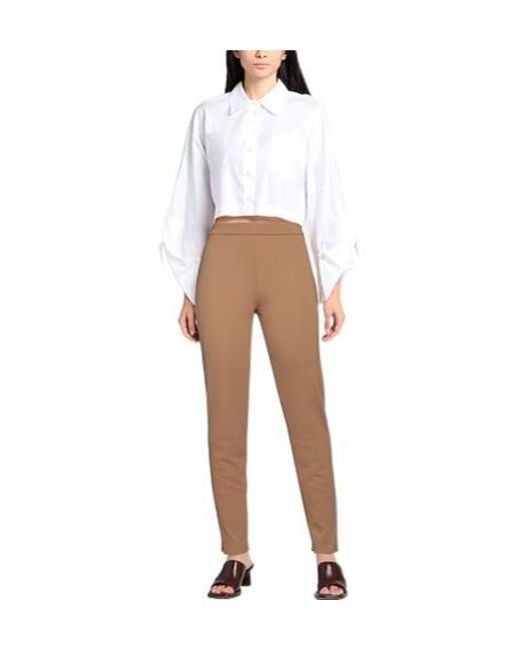 Max Mara Natural Slim-Fit Suit Trousers