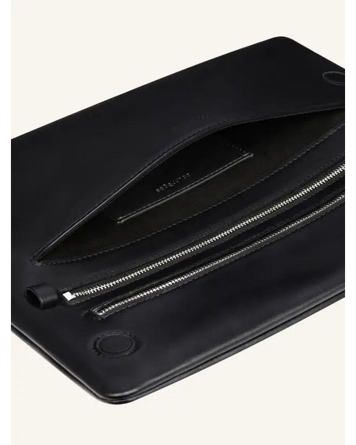 Courreges Black Courrèges Wrist Clutch Bag