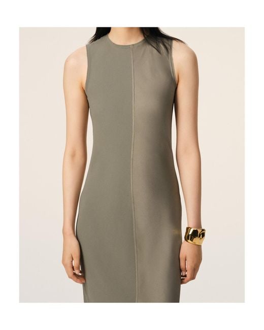 AMI Natural Long Straight Dress
