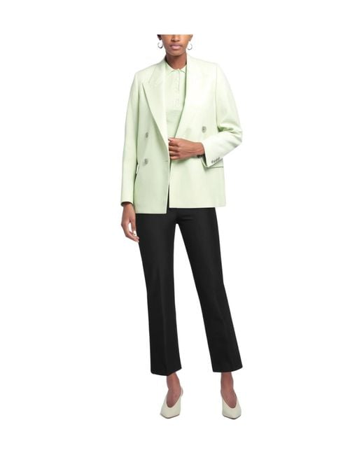 Max Mara Black Solid-Color Casual Trousers