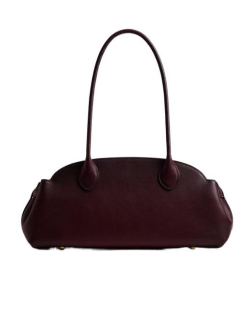 COACH Purple Empire 34 Tote Bag
