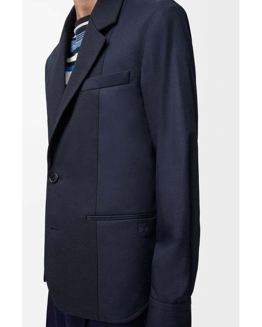 Loewe Blue Hybrid Jacket for men