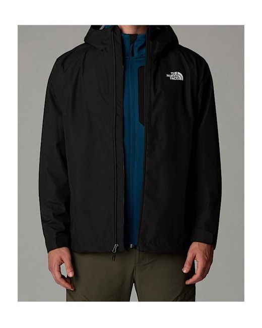 The North Face Black Whiton Three-Layer Jacket for men