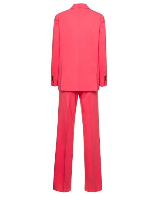 DSquared² Pink Two-Piece Single-Breasted Suit