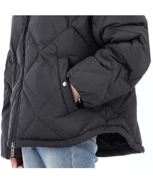 Pyrenex Black Quilted Down Jacket