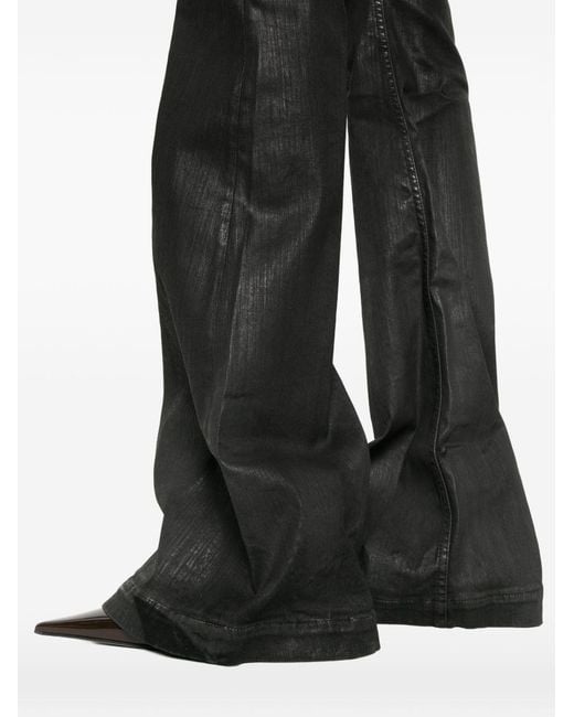 Rick Owens Black Bolan Bootcut Jeans