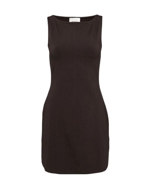 Reformation Black Nataly Dress