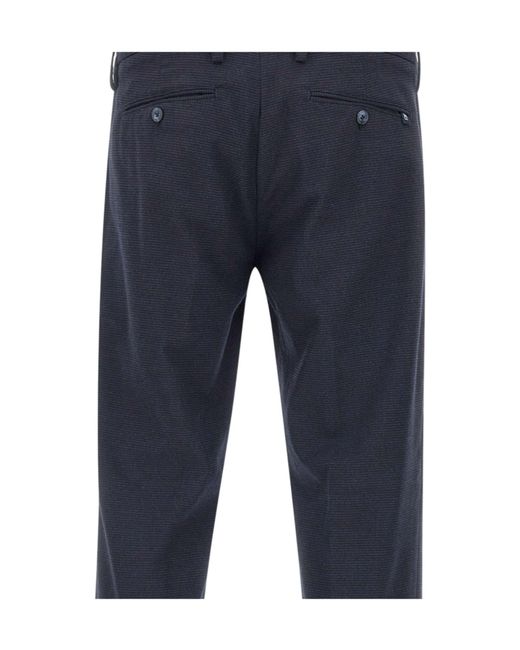 Re-hash Blue Mucha 10 Micro-Pattern Pants for men