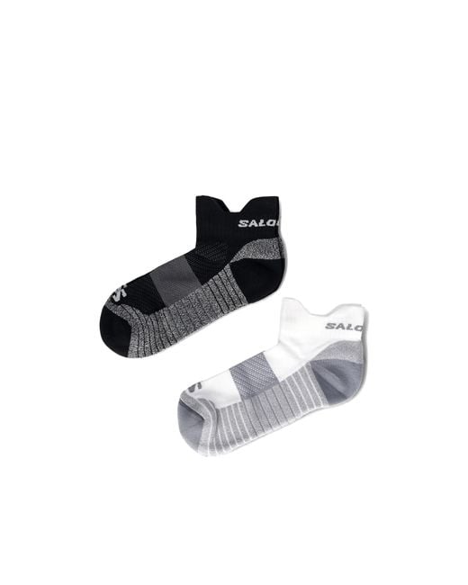 Salomon Lab White Logo 2Pack Socks for men