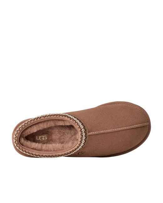 Ugg Brown Round-Toe Casual Slippers for men