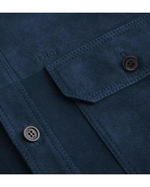 Dior Blue Icons Shirt, Comfortable Fit for men