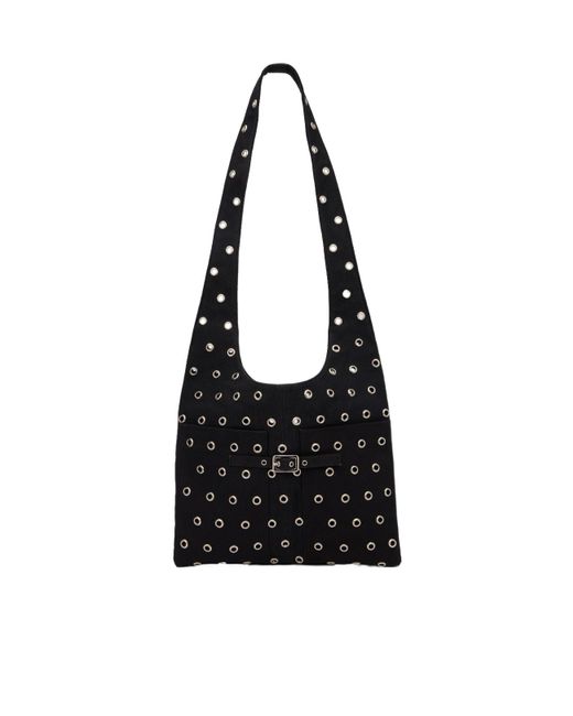 GIMAGUAS Black Canvas Tote