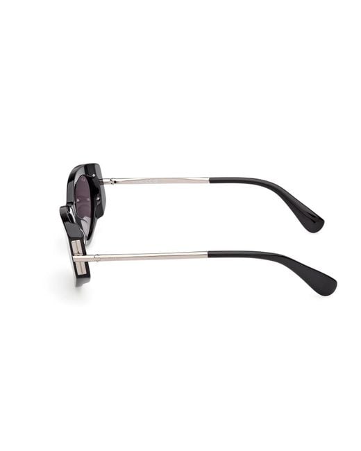 Max Mara White Roquebrune Cat-Eye Frame Sunglasses