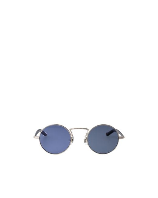 Matsuda Blue Geometric Sunglasses for men
