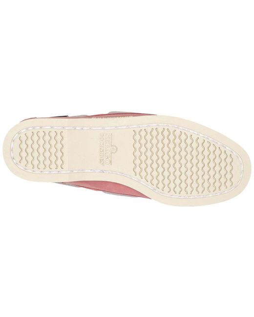 Sebago Pink Round Toe Loafers