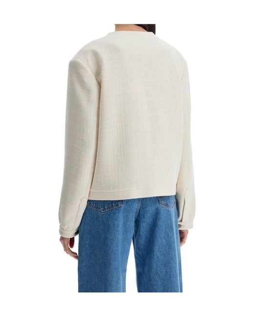 Blazé Milano White Missy Gliss Jacket