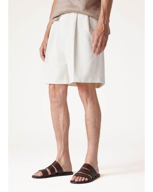 Loro Piana Brown Naha Slip-On Sandals for men